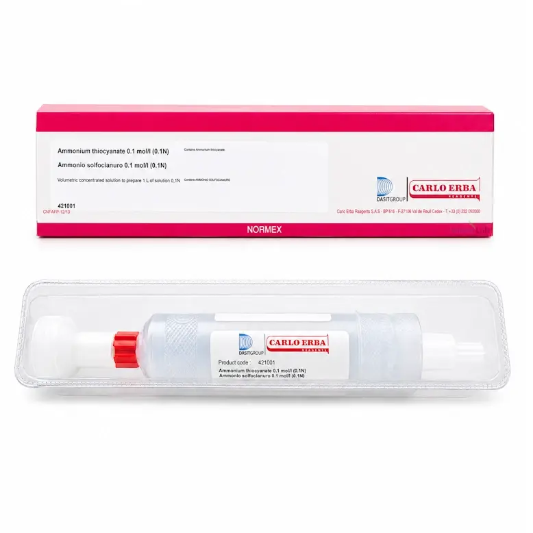 Carlo Erba 421001 Ammonium Thiocyanate 0.1N Titrisol