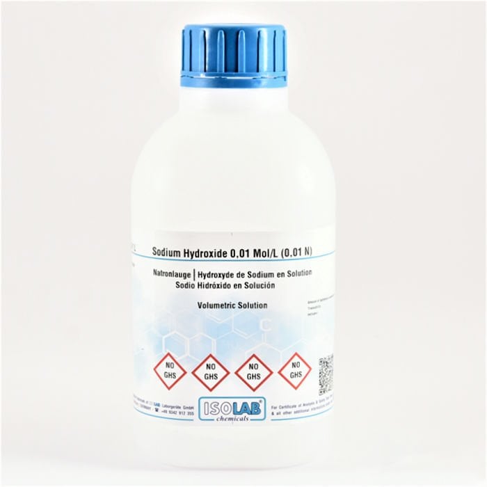 ISOLAB SODIUM HYDROXIDE 0,01 MOL/L (0,01 N) - 1000 ML