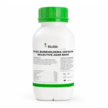 Biolife Italiana BCSA BURKHOLDERIA CEPACIA SELECTIVE AGAR BASE  500 g