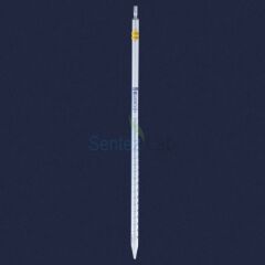ISOLAB Pipet - Cam - Dereceli - As Kalite - Grup Sertifikalı - Mavi Skala - 1 ml / 1 Adet