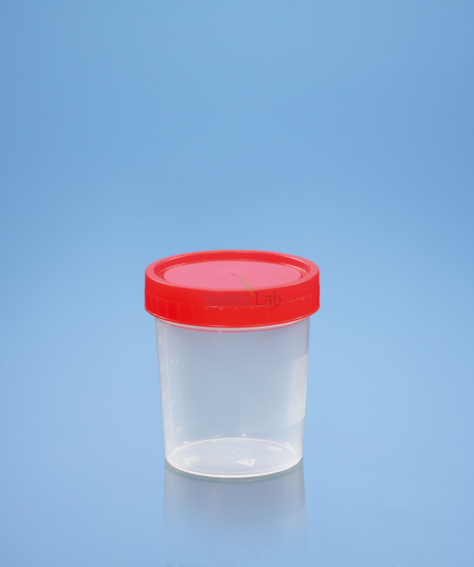 Numune Beher P.P 100 mL Steril 250 Adet - 100 ml İdrar Kabı