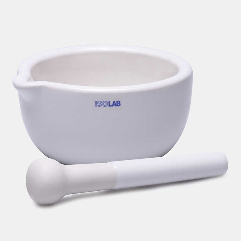 İSOLAB 038.02.150 havan - porselen - tokmaksız - çap 175 mm 700 ML HACİM