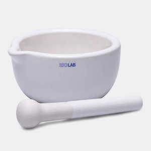 İSOLAB 038.02.150 havan - porselen - tokmaksız - çap 175 mm 700 ML HACİM