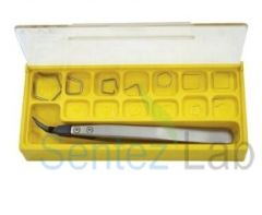 Kalibrasyon Kütlesi F1 1mg - 500mg Set 12 Adet - Paslanmaz Çelik F1 Etalon