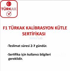Kalibrasyon Kütlesi F1 1mg - 500mg Set 12 Adet - Paslanmaz Çelik F1 Etalon