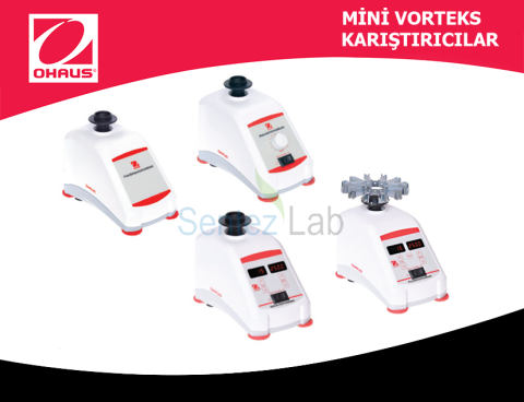OHAUS VXMNDG Mini Vorteks Dijital Hız Ayarlı 500... 3000 rpm