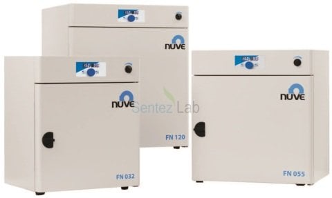 NÜVE FN 120 Kuru Hava Sterilizatörü +5... 250 °C / 120 L