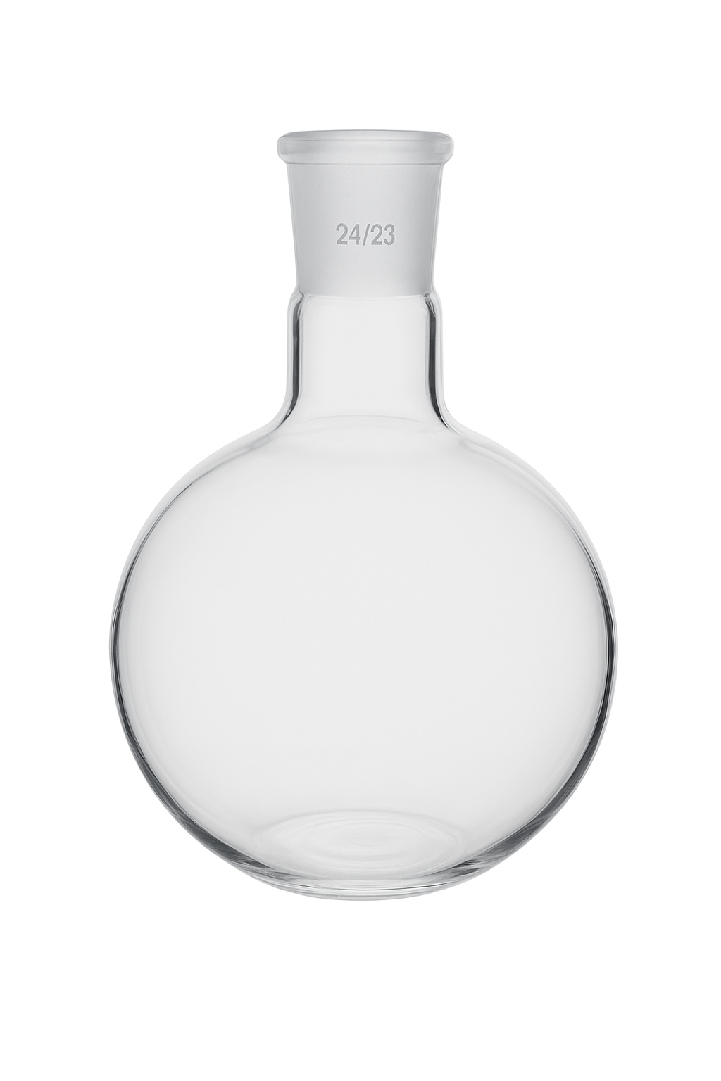 Cam Balon Şilifli 100 ml - Dibi Yuvarlak Laboratuvar Balonu