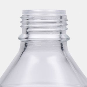 ISOLAB 061.01.500 şişe - borosilikat cam - şeffaf - vidalı kapaklı - 500 ml