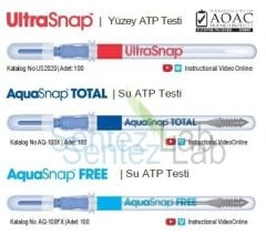 Hygiena UltraSnap Yüzey Hijyen İzleme Swap Kiti 100 Adet