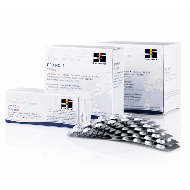 Lovibond DPD No.1 Serbest Klor Test Fotometre Tableti 500 Adet