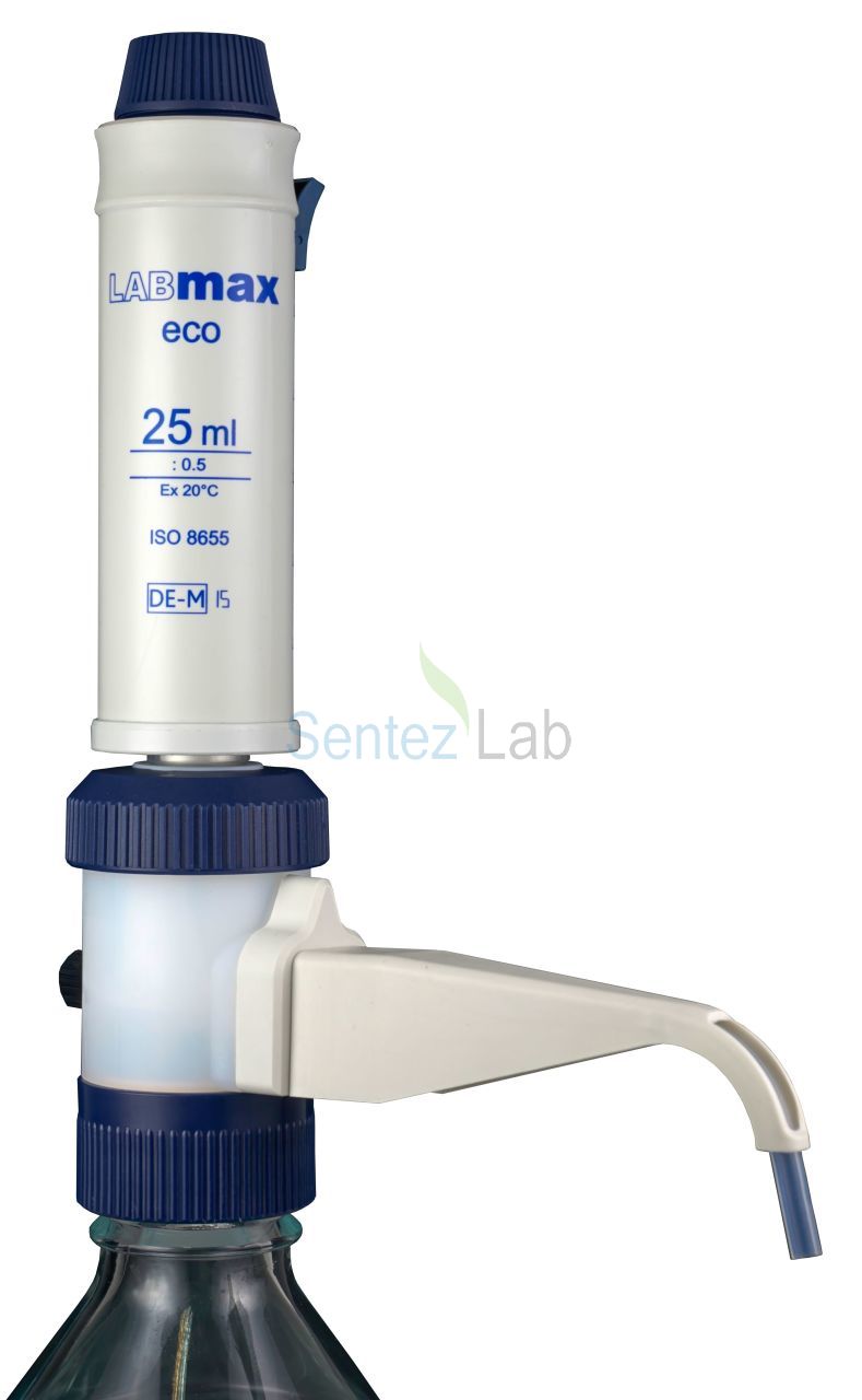 Witeg LABMAX eco Dispenser 360° blok vanalı 0,5 – 5,0 ml