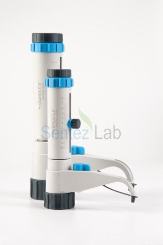 Mikromeister Şişe tipi Dispenser 1,0 - 10,0 ml vanalı