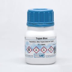 ISOLAB TRYPAN BLUE, (C.I.23850) FOR MICROSCOPY CAS 72-57-1 50 GR