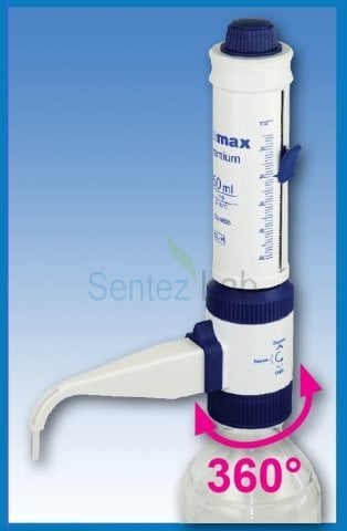 Labsolute Dispenser Ayarlanabilir Hacim Vanasız 0,5 – 5,0 ml