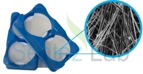 Quartz microfiber, high purity 1150°C (SiO2), (47 mm) (100/pk)
