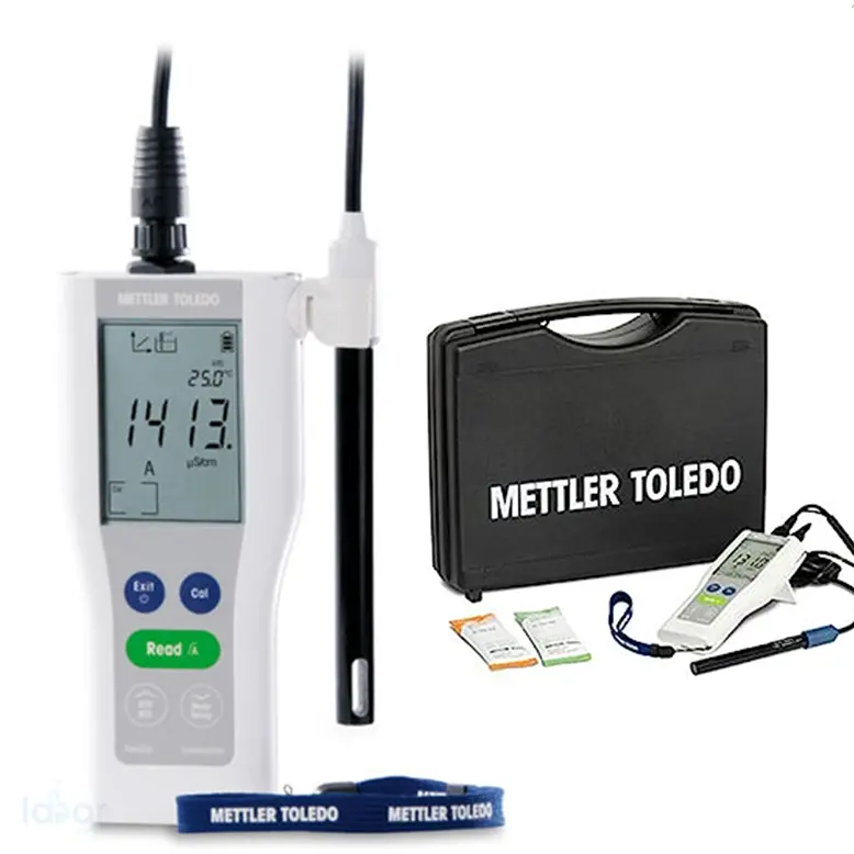 METTLER TOLEDO FiveGo™ F3 İletkenlik Ölçer Saha Kiti LE703 Elektrot | 0.01 μS/cm... 200 mS/cm