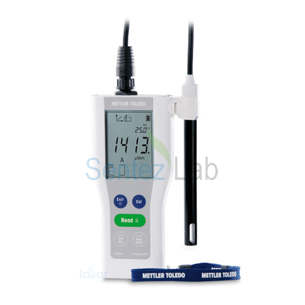 METTLER TOLEDO FiveGo™ F3 İletkenlik Ölçer Saha Kiti LE703 Elektrot | 0.01 μS/cm... 200 mS/cm
