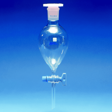 Ayırma  Hunisi  Armudi  Tip Cam Musluklu 2000 ml