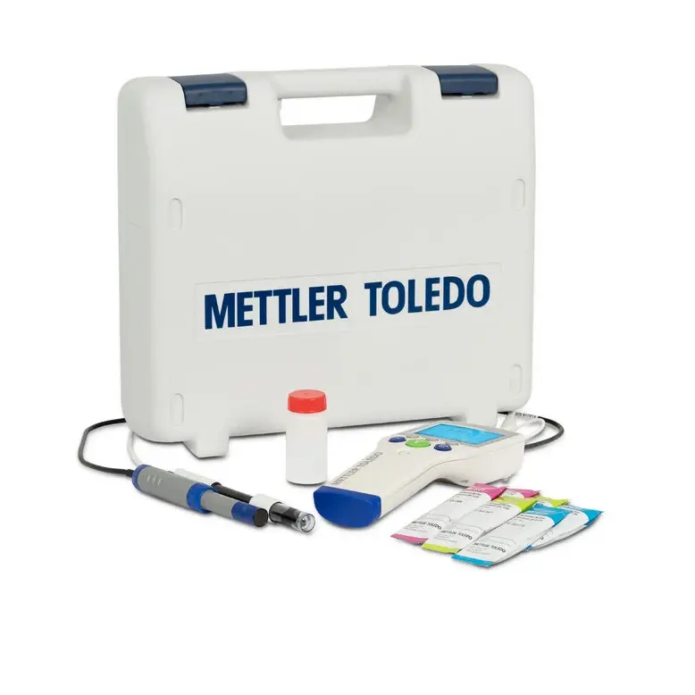 Mettler Toledo SG98-FK2-Kit SevenGo Duo Portatif pH/İyon/Çözünmüş Oksijen Ölçer InLab Expert Go-ISM pH ve InLab OptiOx Çöz. Oksijen Elektrodu dahil