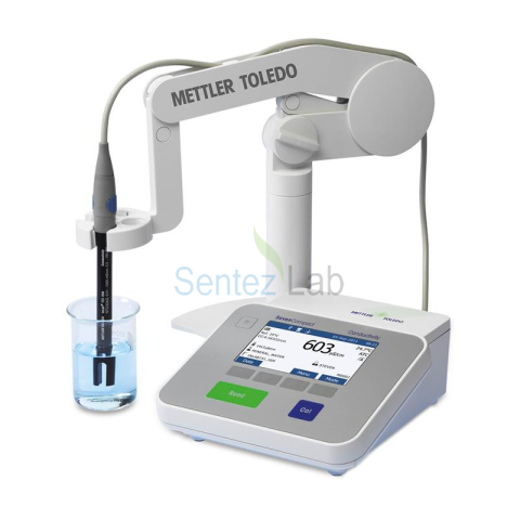 Mettler Toledo S210-Kit Sevencompact™ Masa Üstü pH, Mv/Orp Ölçer  Inlab® Expert Pro-Ism | -2.000... 20.000 pH