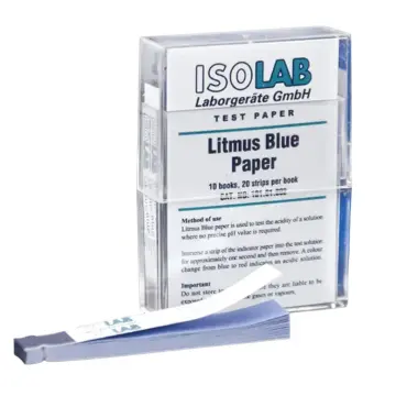 ISOLAB  Turnusol Kağıdı - Mavi   200 Adet