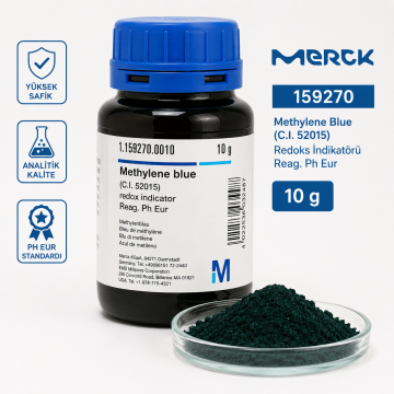 Merck 159270 Methylene Blue (C.I. 52015) Redoks İndikatörü Reag. Ph Eur 10 g - Metilen Mavisi