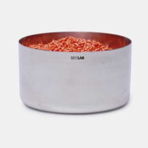 İSOLAB 049.08.085 kristalizasyon kutusu - paslanmaz çelik - çap 85 mm 150ML