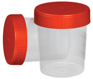 Fıratmed Steril İdrar Numune Kabı 100 mL -  350 Adet