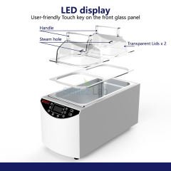 FOURE'S WB-201 Dijital Su Banyosu 5 Litre Kapasite Programlanabilir ve 3 program hafızası. Max 99°C