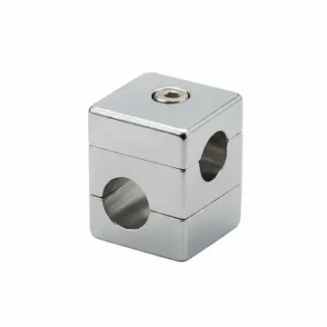 Senlab İkili Nivo Boru Sabitleyici 12 mm – Nikel Krom Kaplı