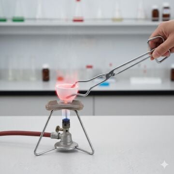 Senlab Kroze Maşası 400 mm – Krom Kaplı Çelik