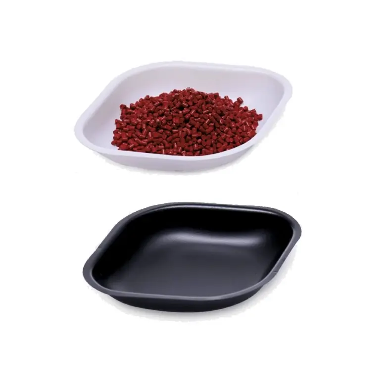 ISOLAB  Tartım Kabı - P.S - Elips Form - Beyaz - 5 Ml  100 Adet