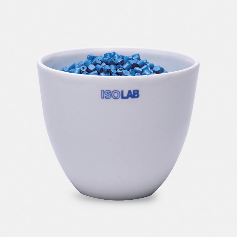 İSOLAB 038.14.M50 kroze - porselen - orta form - çap 50x40mm