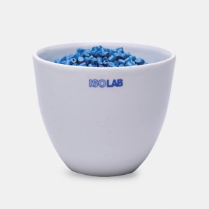 İSOLAB 038.14.M70 kroze - porselen - orta form - çap 70x60mm