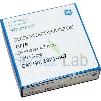 Whatman™ 1821-047 Grade GF/B Glass Fiber Filter Paper without Binder, Diameter: 4.7cm, Pore Size: 1µm (Pack of 100)