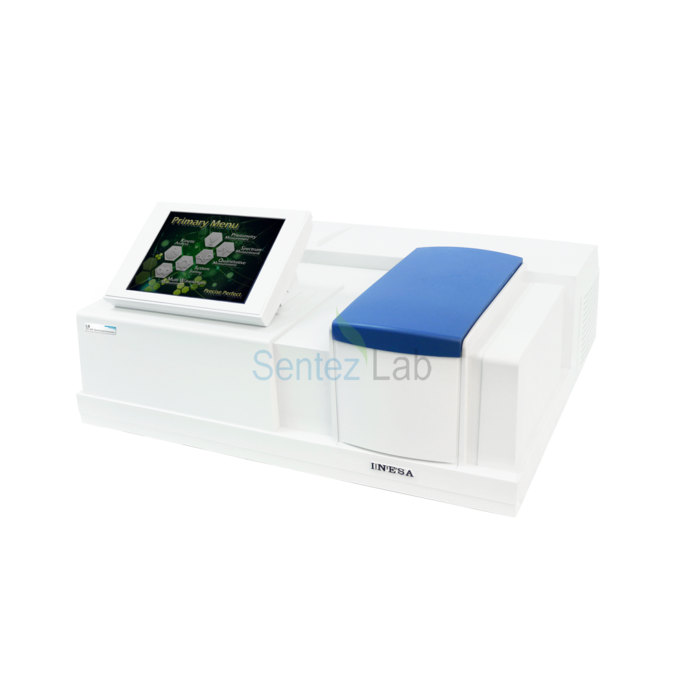 Inesa L9 Spektrofotometre Double-Beam Uv-Vis