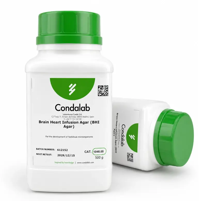 Condalab 1048 Brain Heart Infusion Agar (B.H.I. Agar) 500 grams