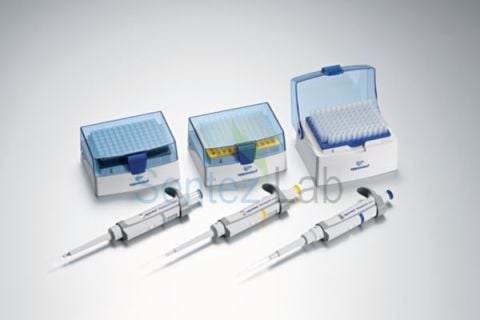 Eppendorf Research® plus Standart Otomatik Pipet Seti 0,5-10 µL, 10-100 µL, 100-1000 µL