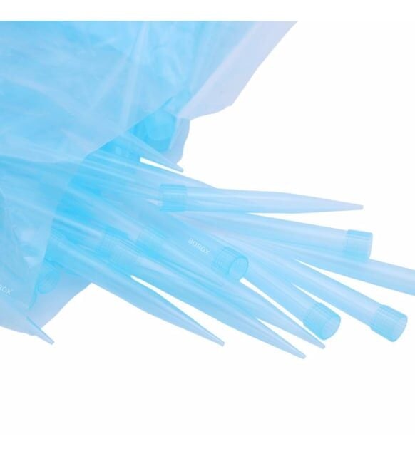 Pipet Ucu 1000 µL - Mavi -  500 Adet