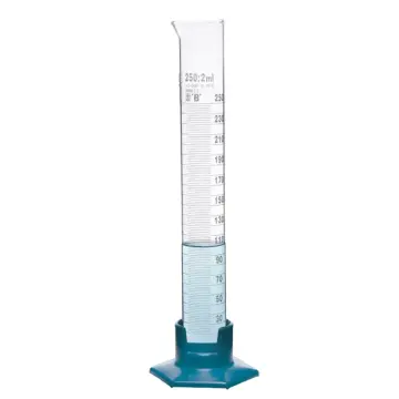 ISOLAB  Mezür - Uzun Form - P.P Tabanlı - B Kalite - Grup Sertifikalı - Beyaz Skala - 100 Ml