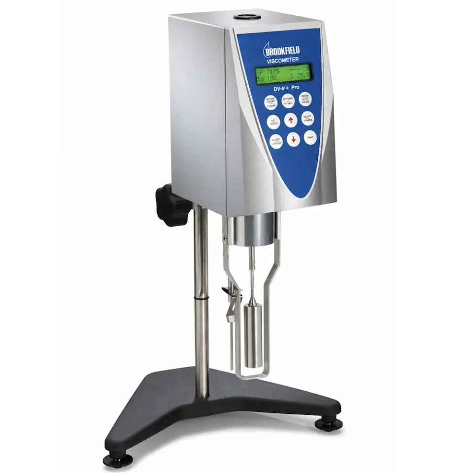 Brookfield RVDV-II+P Viskozimetre 100–40.000.000 cP / 0,01–200 rpm / ±%0,2