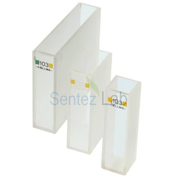 WTW REK 10 – 10 mm Dikdörtgen Cam Küvet - 2 Adet