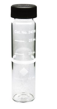 Hach Glass Sample Cell 25 mm 10-20-25 mL İşaretli - 6’lı Paket