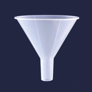 İSOLAB 041.07.120 huni - P.P - toz aktarmak için - çap 120 mm