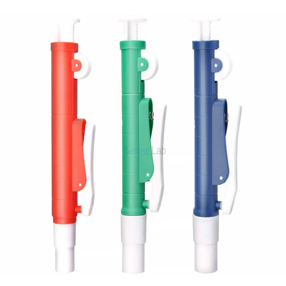 DLAB Levo E Pipet Puarı – 25 ml - Kırmızı