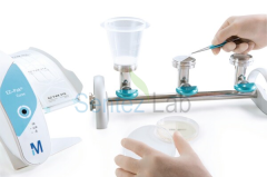 Microfil huni 100 mL ve EZ-Pak 0.45 µm 47 mm beyaz, kareli