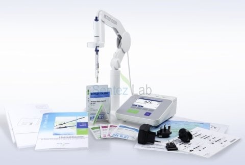 METTLER TOLEDO S210-Bio Kit SevenCompact™ MASA ÜSTÜ PH METRE -2.000... 20.000 pH