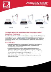 OHAUS AB23PH-F Masa Tipi pH Metre  0.00... 14.00 pH / 1999... 1999 Mv  / 0... 100 °C