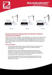 OHAUS AB23PH-F Masa Tipi pH Metre  0.00... 14.00 pH / 1999... 1999 Mv  / 0... 100 °C
